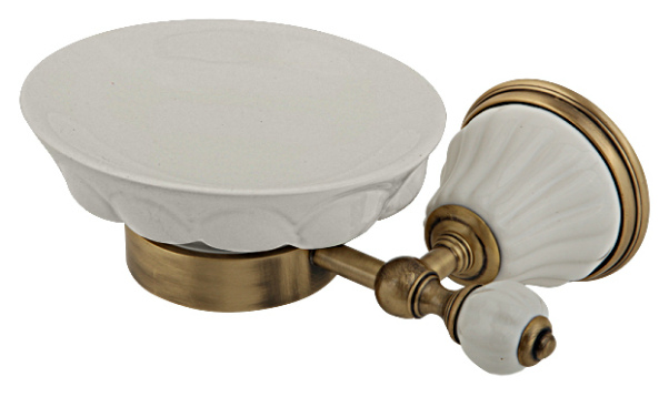 Мыльница MIGLIORE Olivia ML.OLV-60.601 настенная ML.OLV-60.601.BI.CR - Вид №3