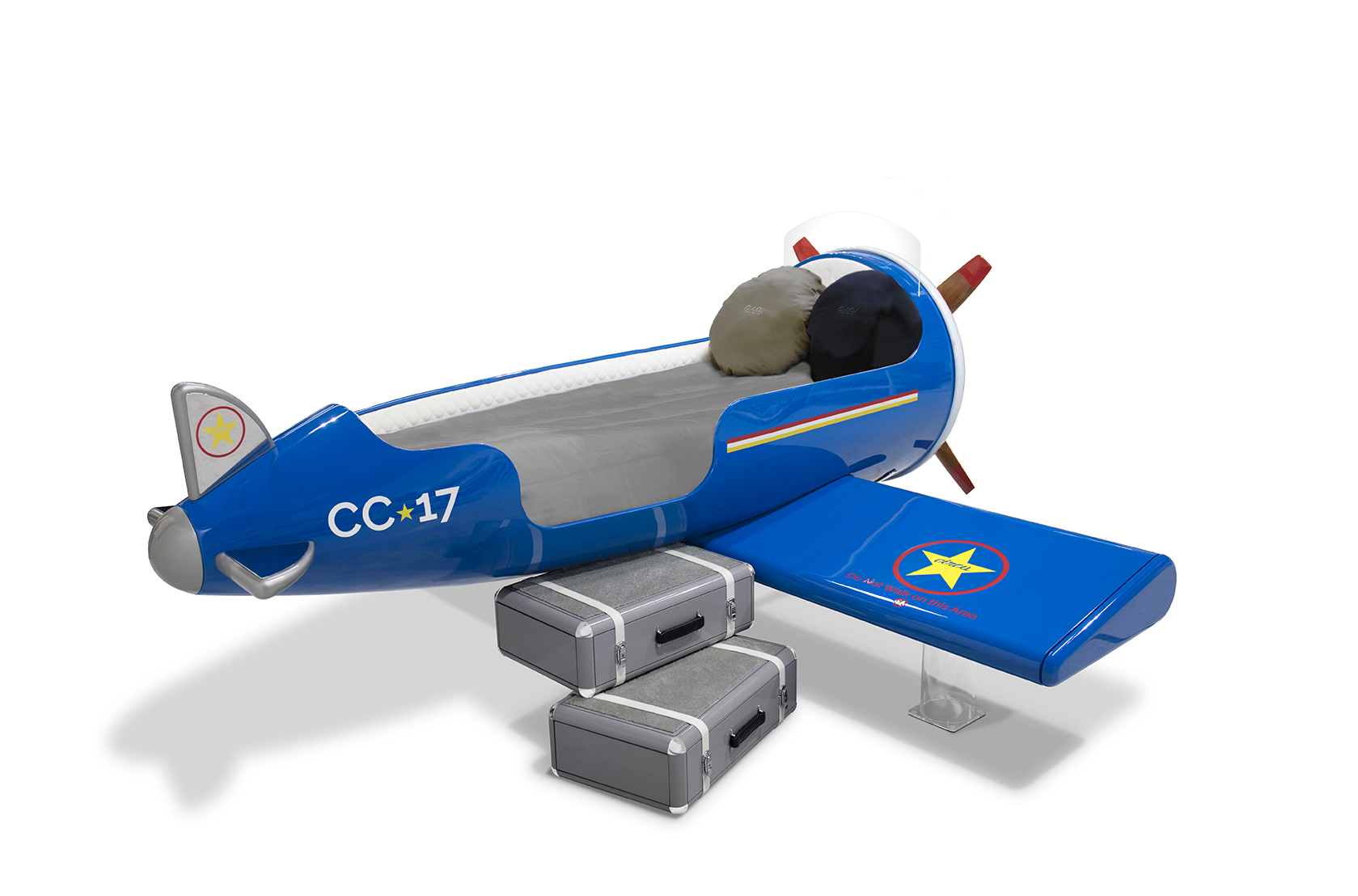 CIST24 Детская кровать самолет Sky One Circu  - Вид №4