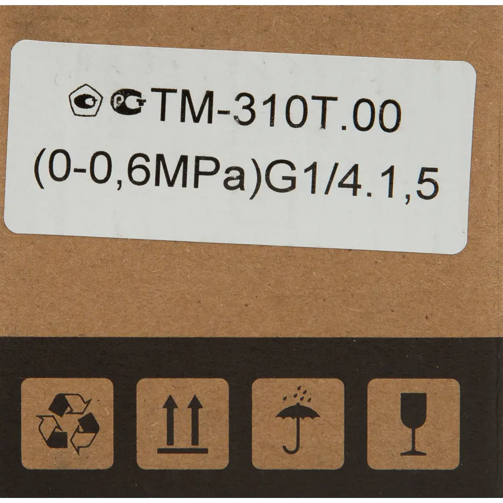 Манометр осевой Росма 6 бар 1/4" 63 мм STLM-2206556 - Вид №3