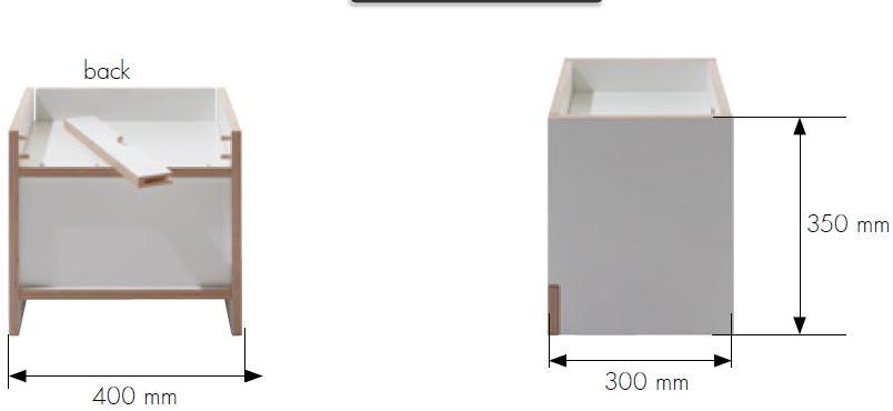 Müller Small Living Прямоугольная тумбочка из фанеры Flai sun-id-1466865 - Вид №5