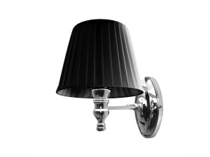 Металлический настенный светильник для ванной комнаты