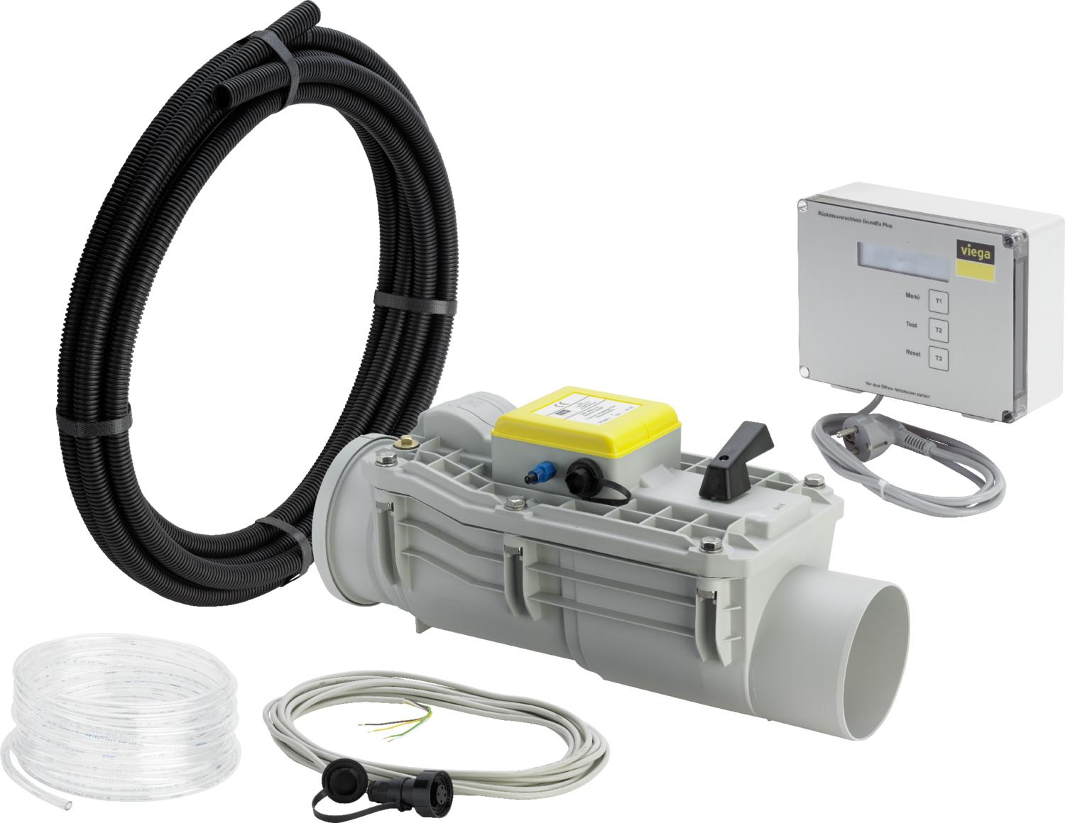 Viega Обратный канализационный клапан Grundfix Plus Control 4987.41 (667801) 667 801 - Вид №4