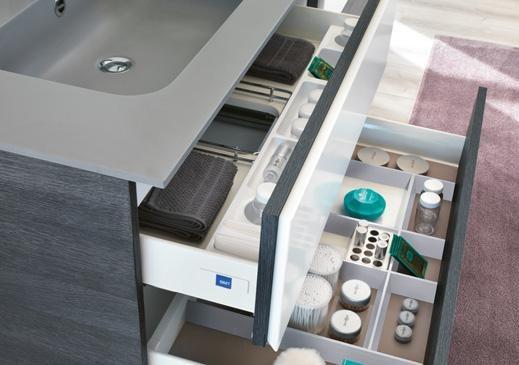 BMT Двойная подвесная тумба под умывальник с зеркалом Sound.tekno sun-id-1422430 - Вид №3