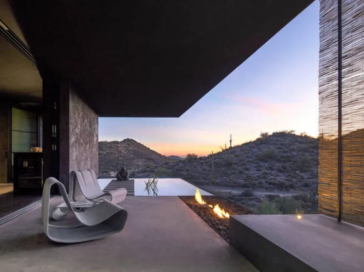 Бетонное садовое кресло SWISSPEARL дизайн ARCH-00114173 - Вид №2