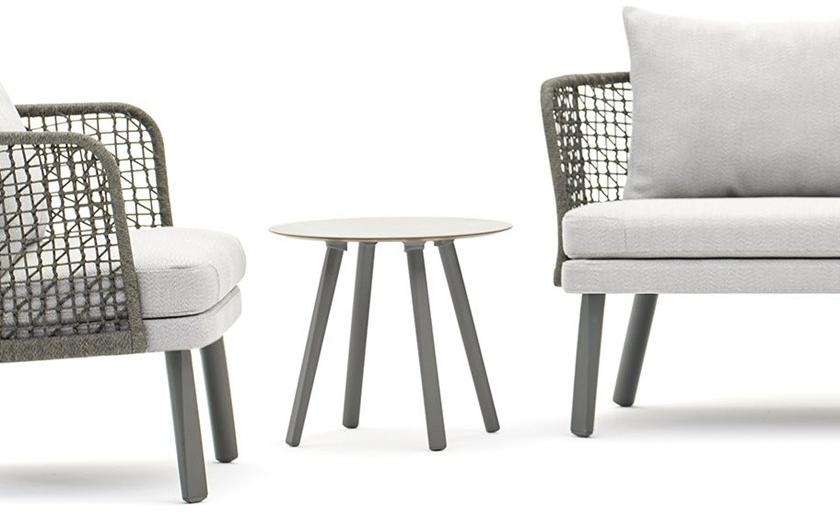 Varaschin Круглый журнальный столик из HPL Emma 236t - Вид №3