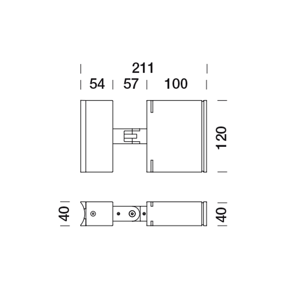 8720103 Уличное освещение  Platek TARGET SMALL Su palo  TARGET SMALL On pole - 4 LED RGBW 24°  - Вид №2