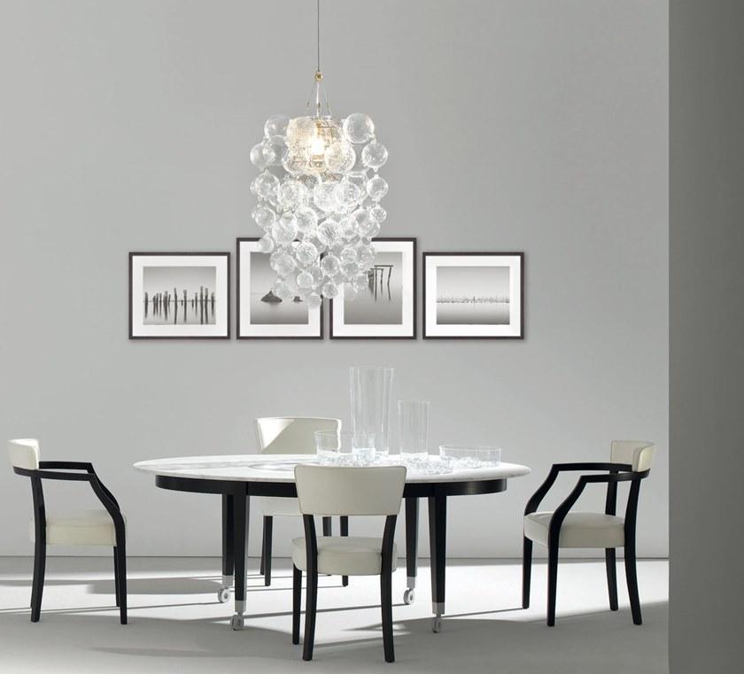 Driade Деревянный стул с кожаной или тканевой обивкой Neoz sun-id-1425330 - Вид №1