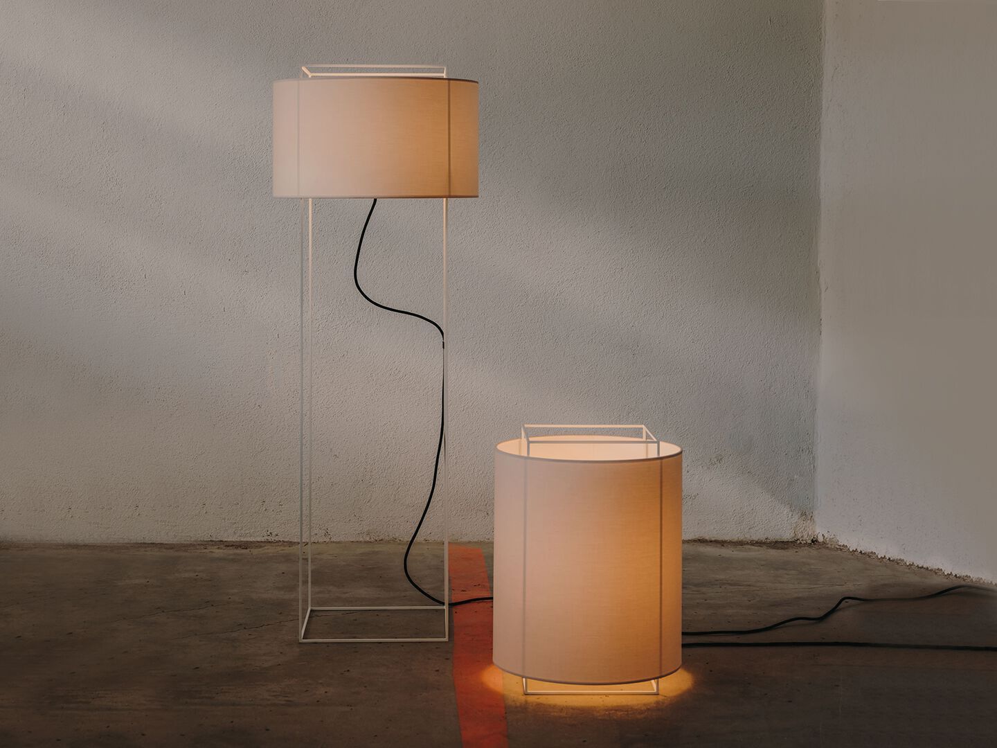 Ткань светодиодный торшер luxcambra LEWIT PIE LONG ARCH-00112514 - Вид №5