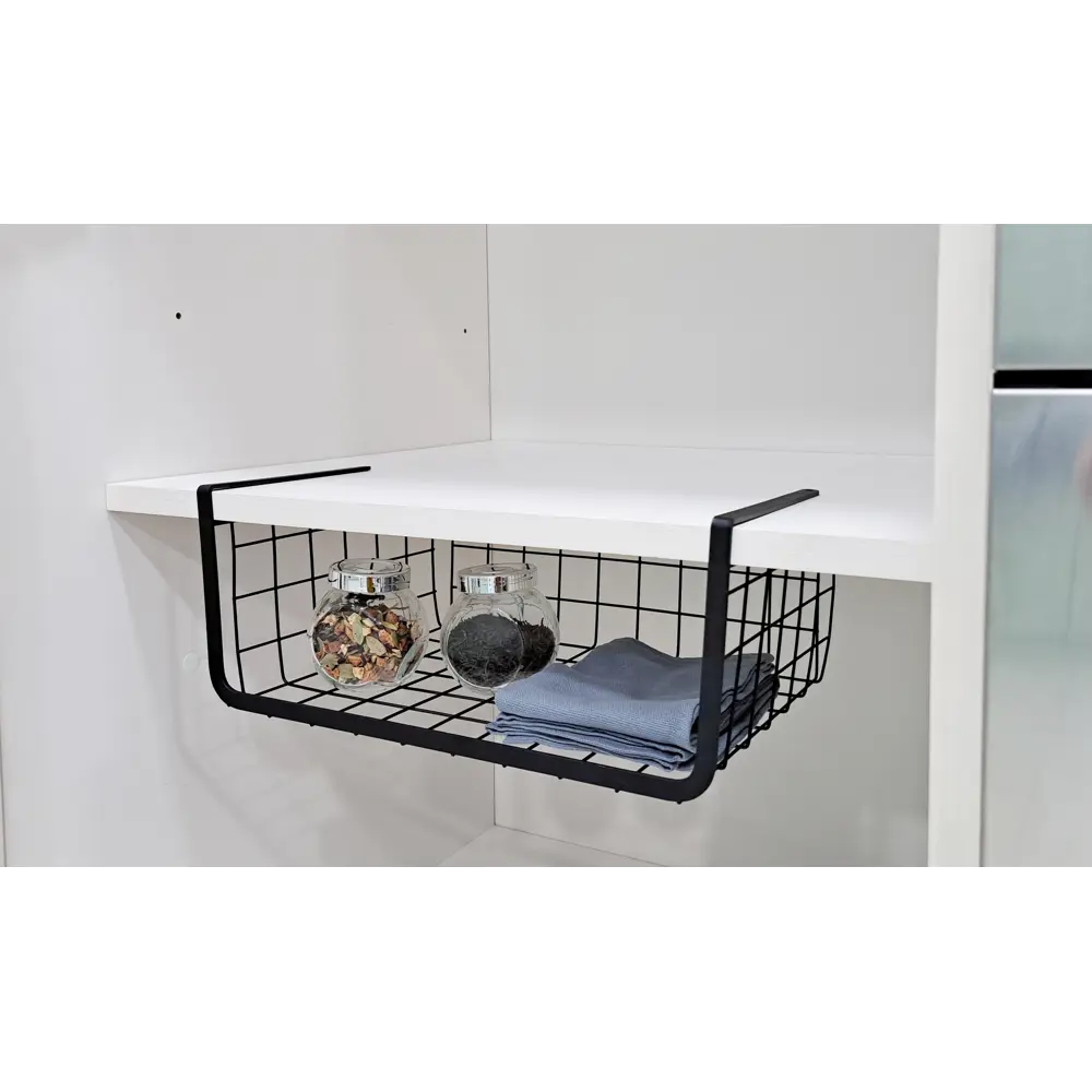 Держатель для посуды KONSENSA 36x14.5x25 см сталь цвет черный STLM-2119248 - Вид №2