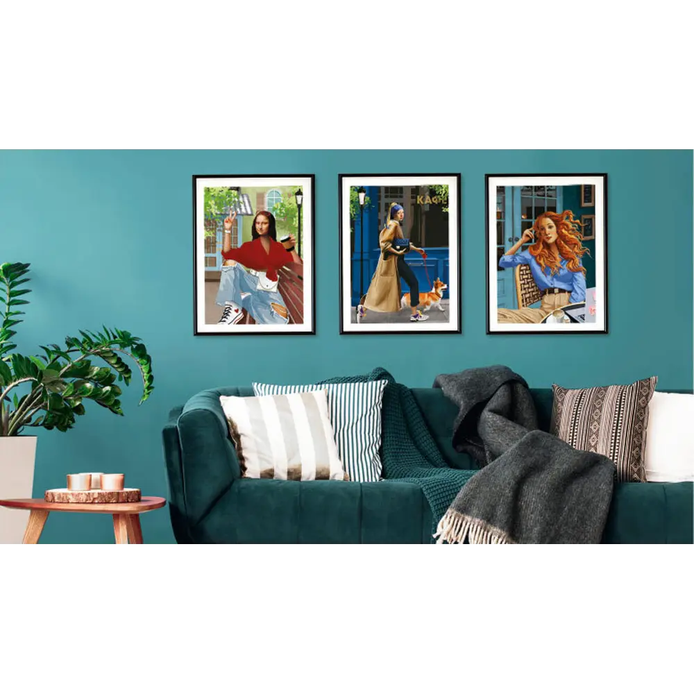 Постер Мона Лиза 21x29.7 см АРТ ДИЗАЙН STLM-2157794 - Вид №2