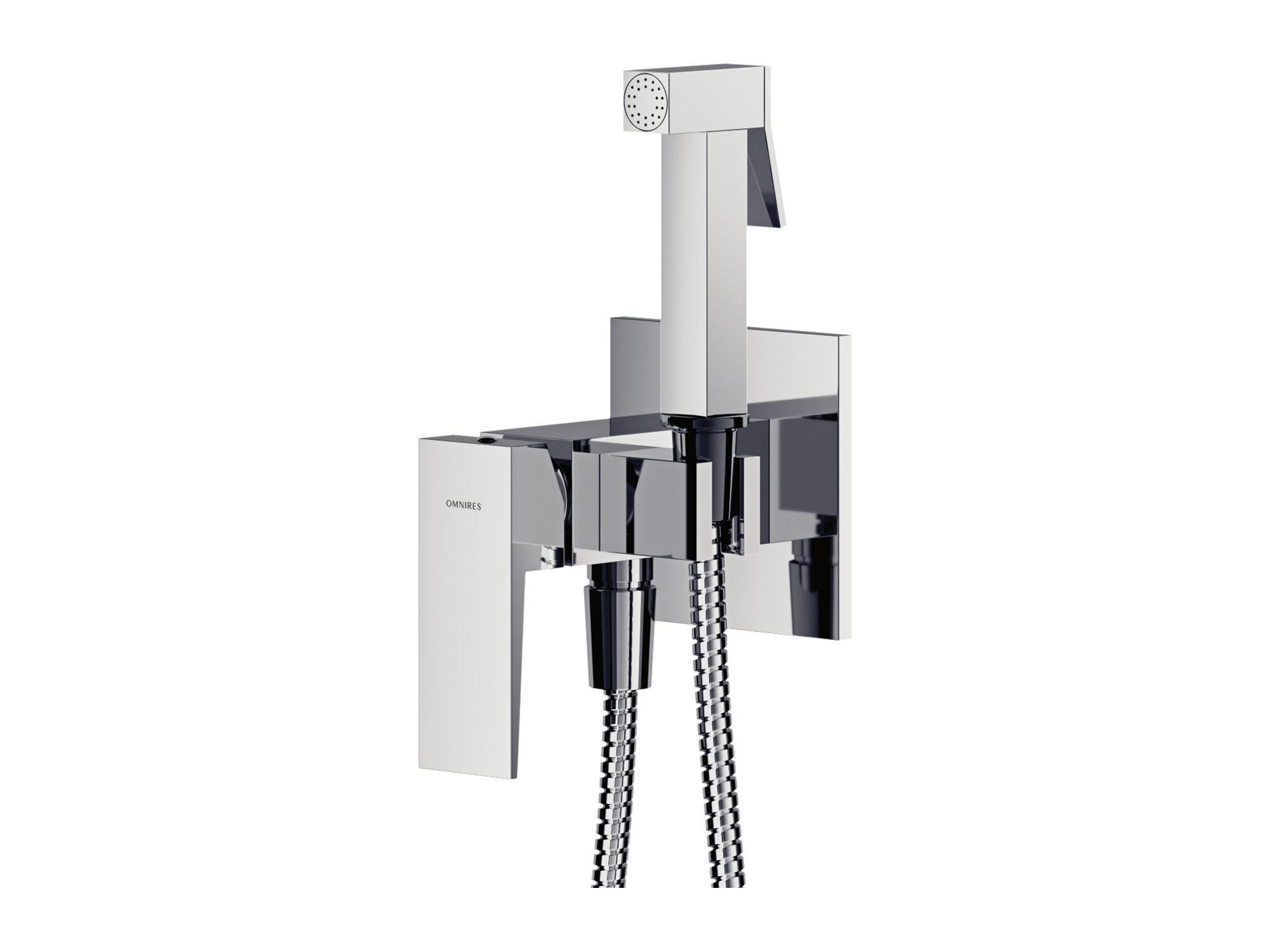 Настенный смеситель для биде с ручным душем OMNIRES Fresh ARCH-00116806 - Вид №1