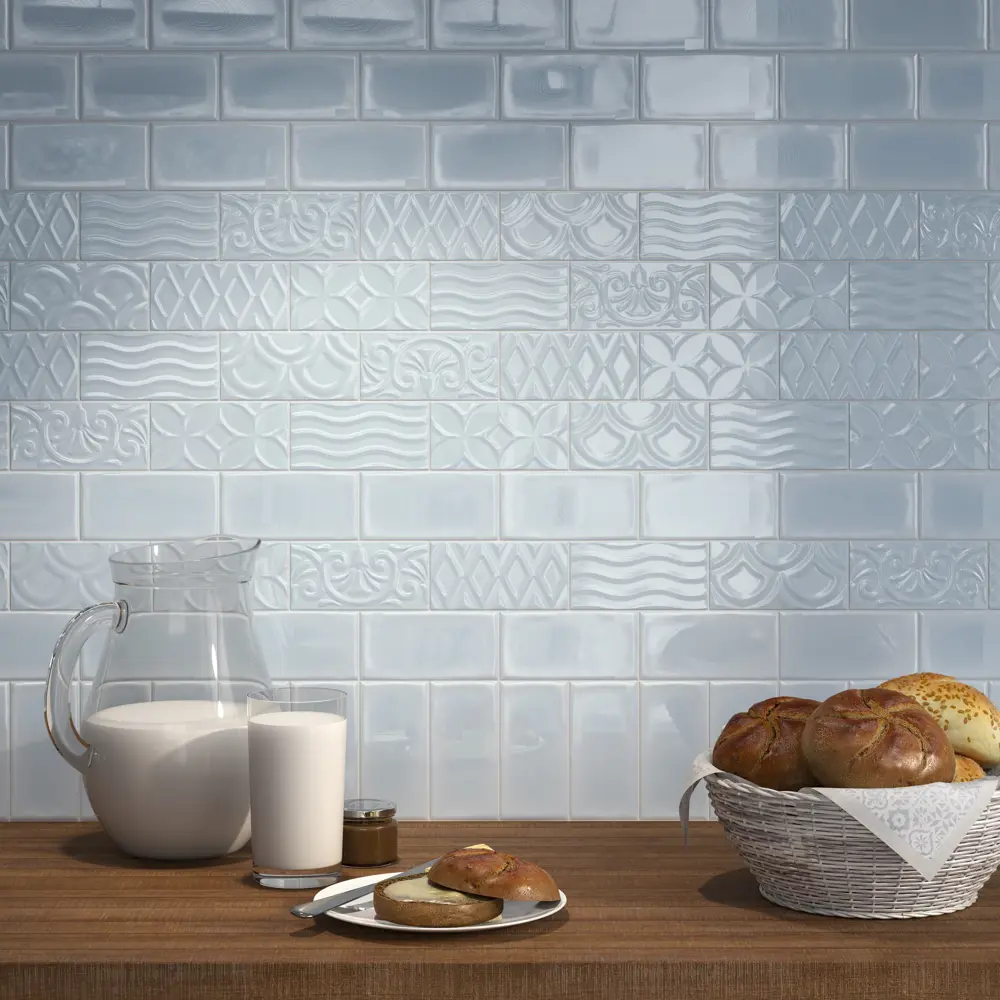 Керамическая плитка Kerama Marazzi Авеллино: небесная гладь для интерьера 86360062 STLM-0068066 - Вид №3