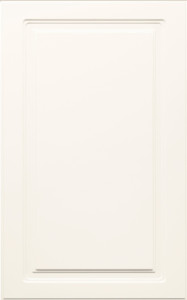 Фасады для кухни Классика Фрезеровка «Прямоугольник+» Белый глянец №2111