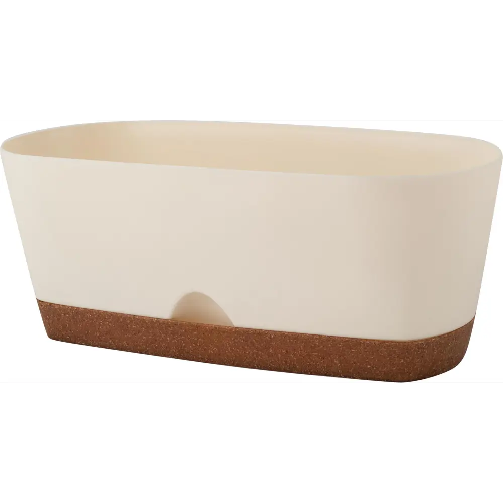 Горшок для цветов Ingreen Wood 25 см л сливочный 89416388 STLM-2103407 - Вид №2