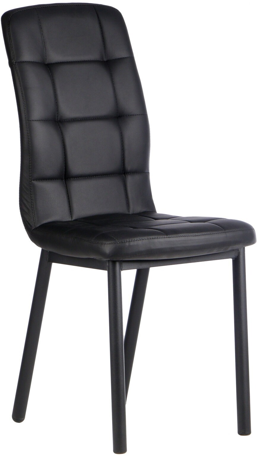 90303306 Стул Квадро 100х44х42 см экокожа цвет черный STLM-0175869 FORPOST SHOP