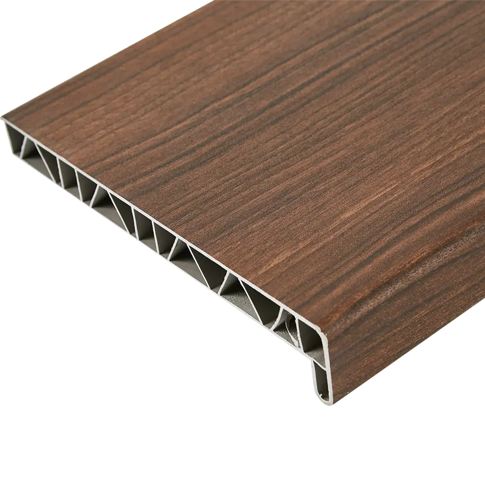 Подоконник Santreyd ПВХ темный дуб 1500x200 мм для оконных систем 86654135 STLM-1430544 - Вид №1