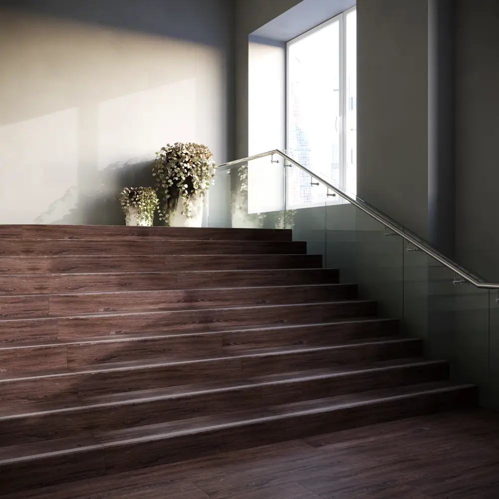 Estima Sun Deck SU05 - керамогранитная ступень с текстурой дерева 30x120 см 83884407 STLM-0045391