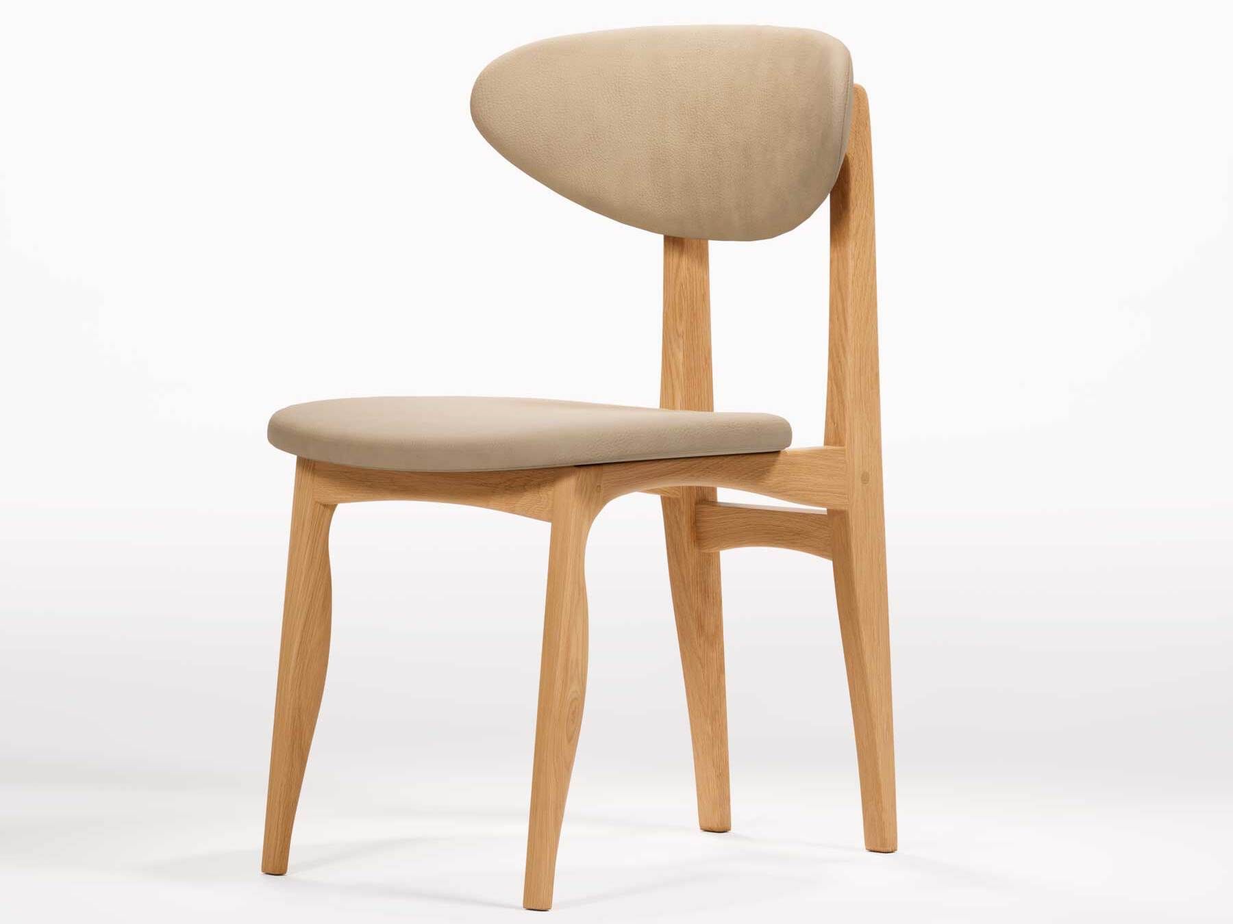 Кожаный стул с открытой спинкой и деревянной рамой Wewood DEGAS ARCH-00046397 - Вид №16