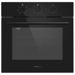 9100947 Электрический духовой шкаф HOMSair OEF606BK2 черный
