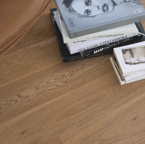 Инженерная доска Boen Noble Barrel 136 Дуб Натур с брашью (Текстурированная) 2200х136 мм OOE94KFD - Вид №10