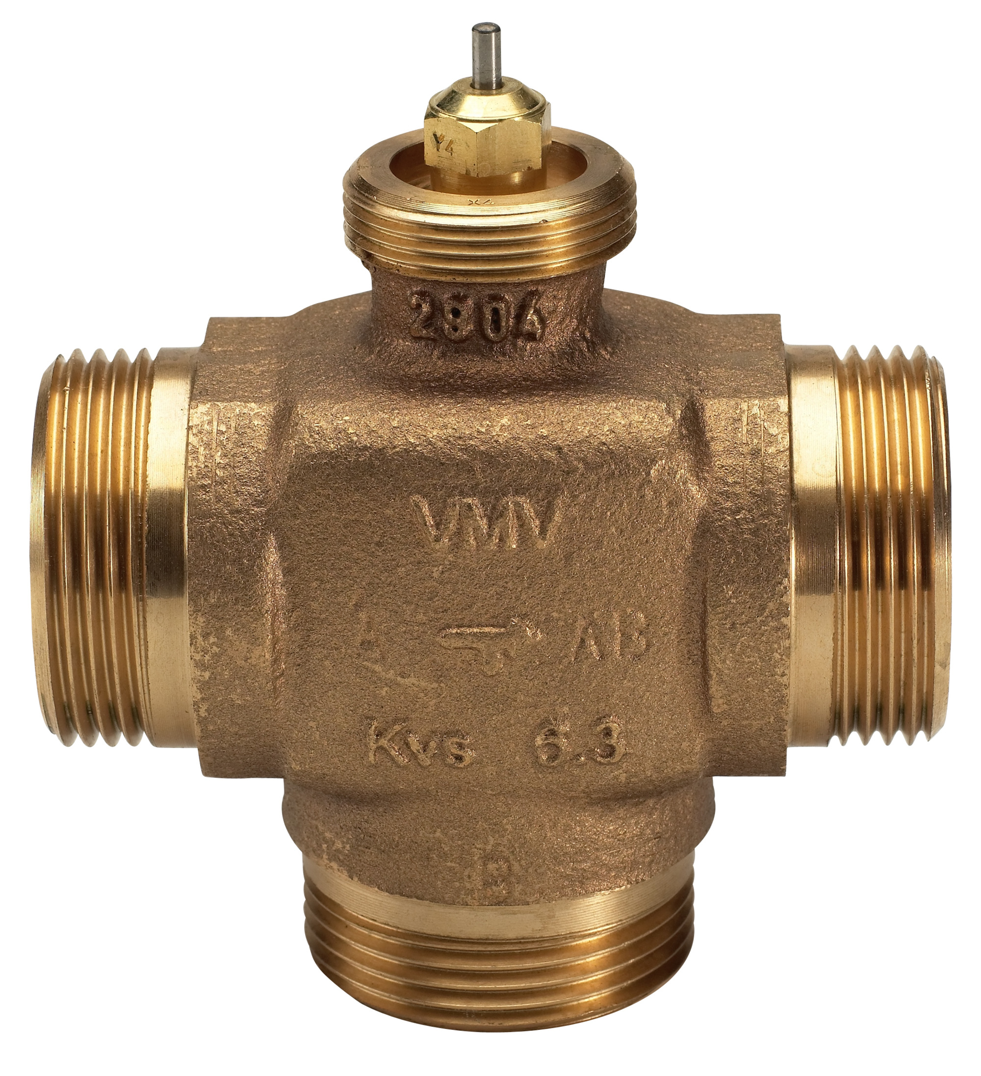 Danfoss Клапан регулирующий седельный трехходовой VMV Регулирующий клапан 3-ходовой VMV Ду 25 065F6025  - Вид №11