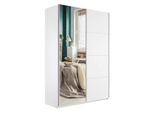 90325597 Шкаф-купе Прайм 230x120x57 см ЛДСП цвет белый 1PDZ_120_B STLM-0185298 МЕБЕЛЬНАЯ КОМПАНИЯ Е1