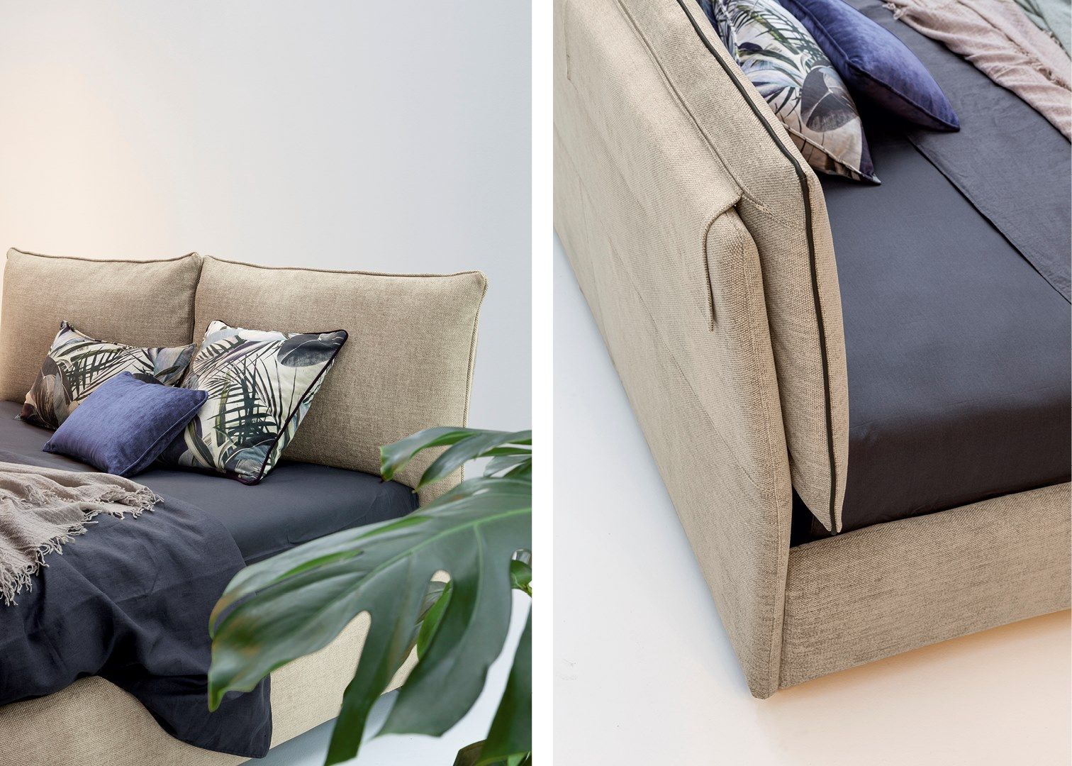 Двуспальная кровать с мягким изголовьем Twils Blanca ARCH-00079950 - Вид №4