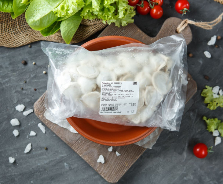 5093 Пельмени из говядины с курицей Вкусляндия  - Вид №1