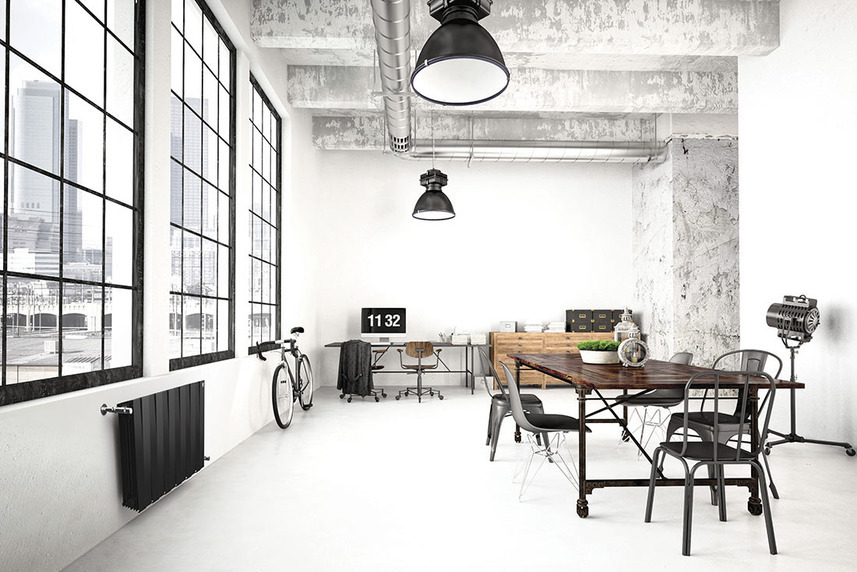 Радиатор биметаллический Royal Thermo PianoForte Noir Sable (черный)  - 12 секций sun-id-646089 - Вид №3