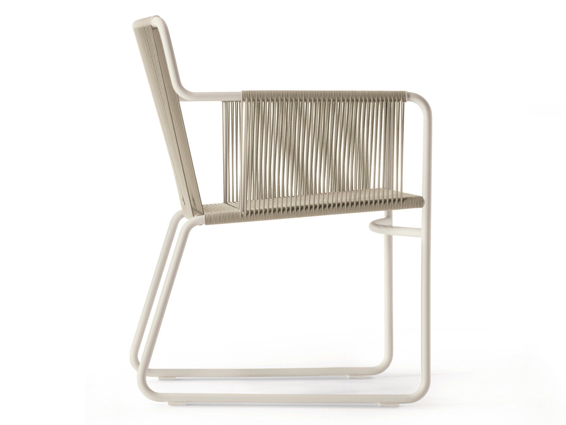 Веревочный стул для сада с подлокотниками RODA Harp ARCH-00102244 - Вид №26