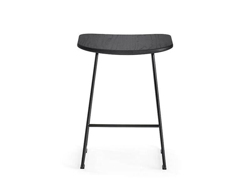 Низкий стул из стали и дерева Infiniti Klejn ARCH-00072055 - Вид №4