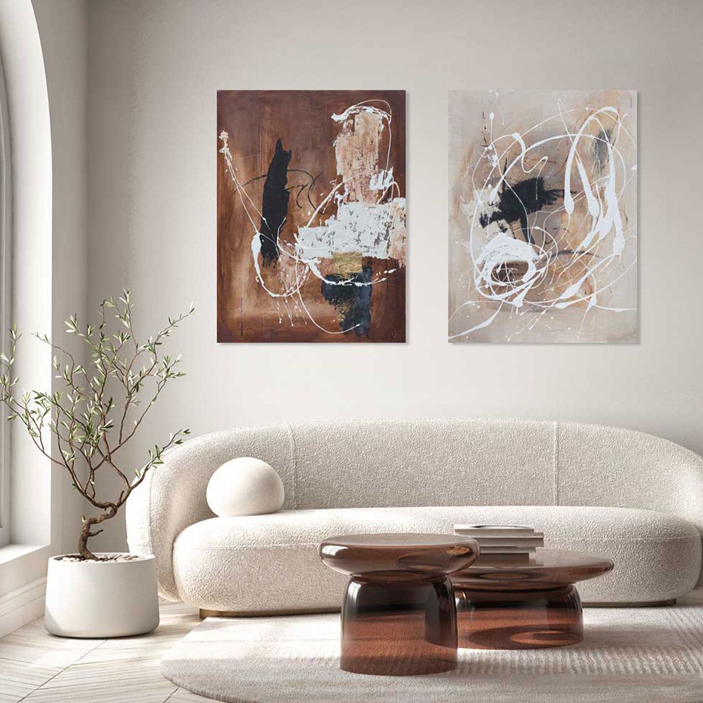 Холст рамки Agave CREAM ARCH-00038644 - Вид №7