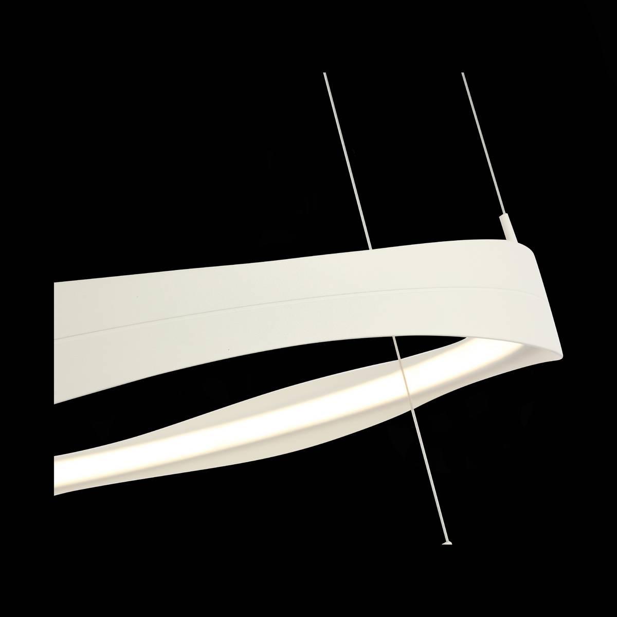 Подвесной светильник светодиодный белый Elazzo SL1594.503.02 ST LUCE ДИЗАЙНЕРСКИЕ, ОРИГИНАЛЬНЫЕ 00-3890169 Белый  - Вид №1