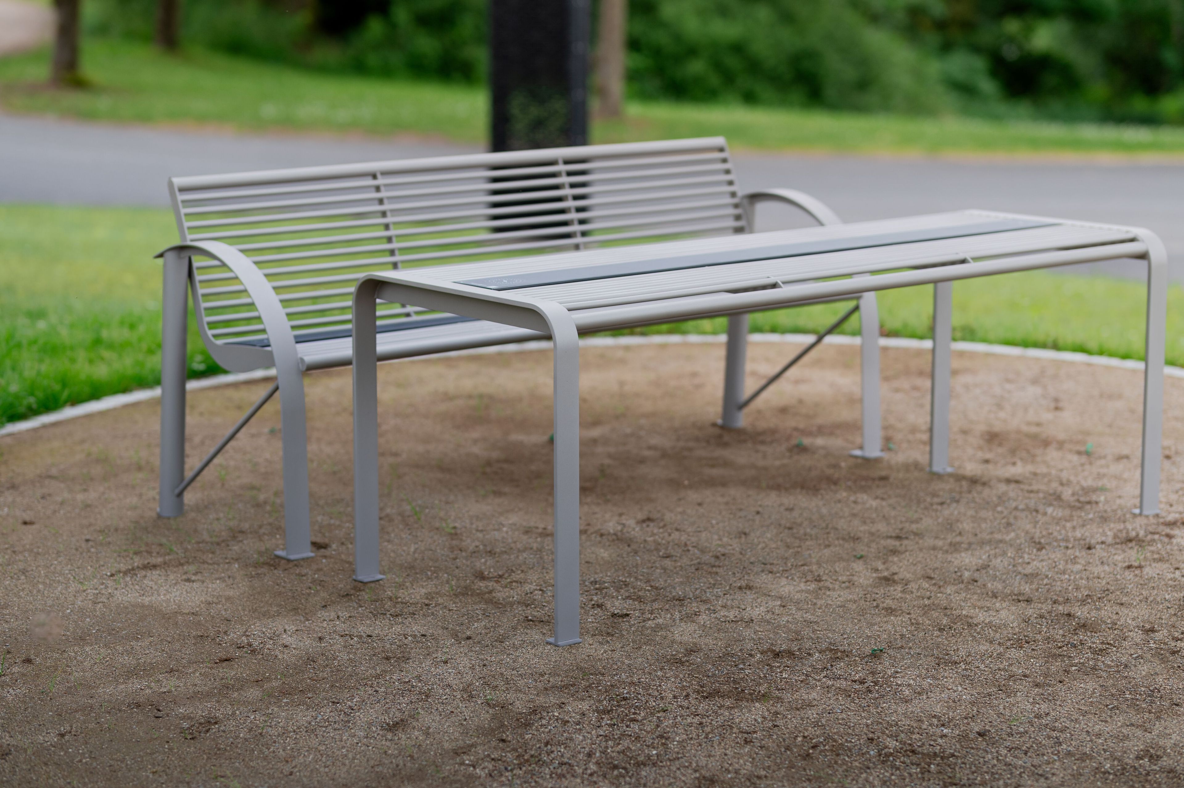 Прямоугольный стол из нержавеющей стали BENKERT BANKE Siardo ARCH-00006885 - Вид №1