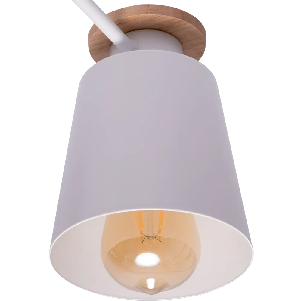 Люстра подвесная Ritter Volante 52443 4 6 ламп Е27 цвет белый/дерево STLM-2103739 - Вид №3