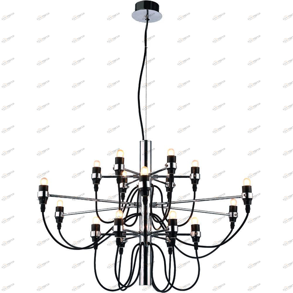 Подвесная люстра Divinare Molto 8030/02 LM-18 DIVINARE ДИЗАЙНЕРСКИЕ, MOLTO 074977 Черный 