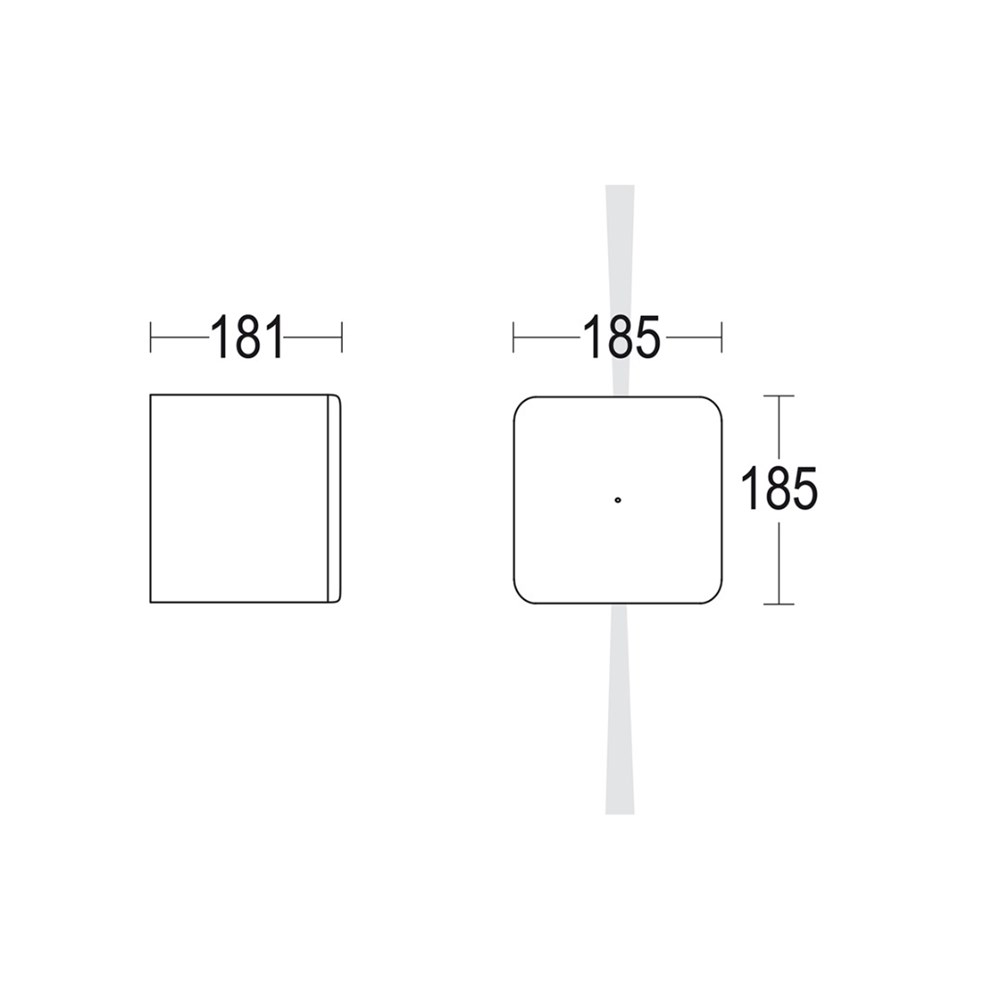 MaxiBivio 2 LE Ghidini Bivio .05 Темно-Cерый (Матовый)  - Вид №1
