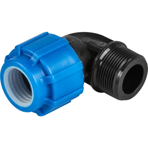 Отвод комбинированный 90° ПНД ТПК-Аква 1 1/4"x32 мм НР 82382609 STLM-2204546