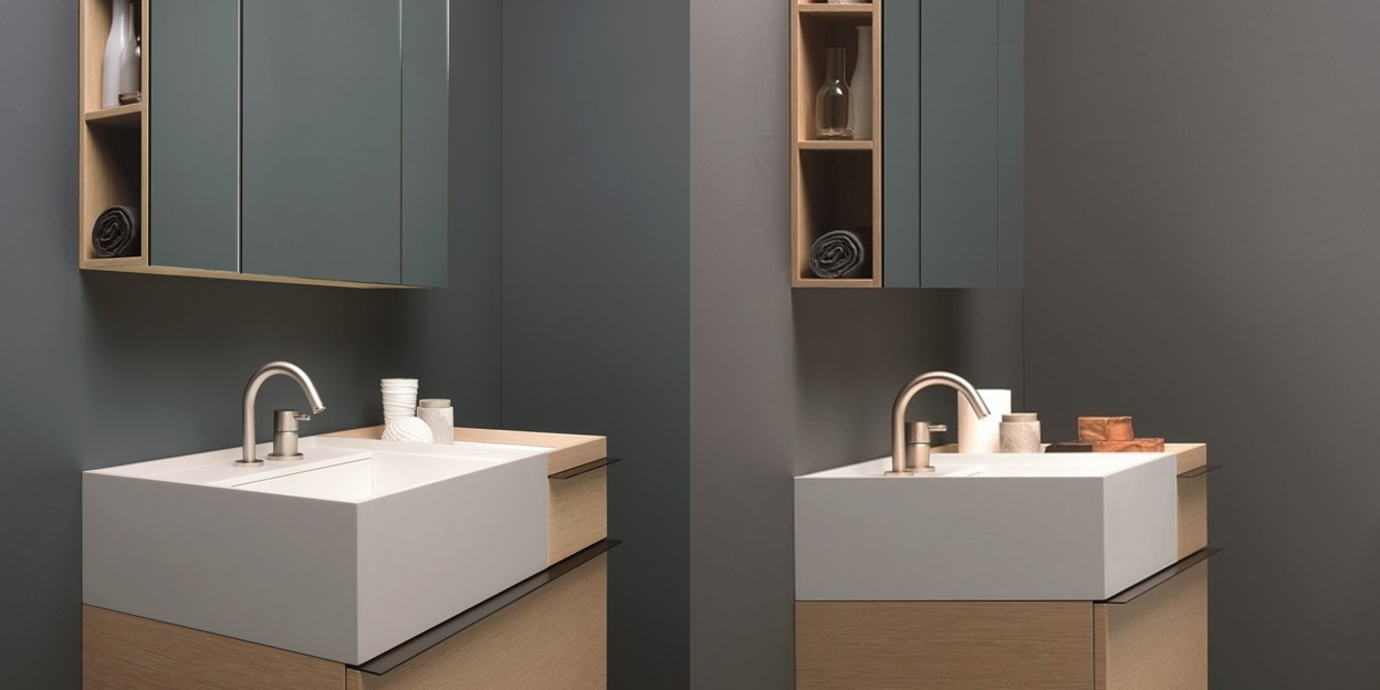 Toscoquattro Смеситель для раковины однорычажный  Rubinetteria нерж.сталь 08RD01IS - Вид №2