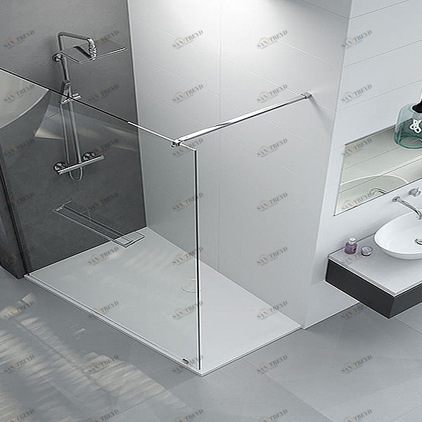 Душевой поддон трапеция левосторонняя MUNA 150х90 см HOESCH 4233XA