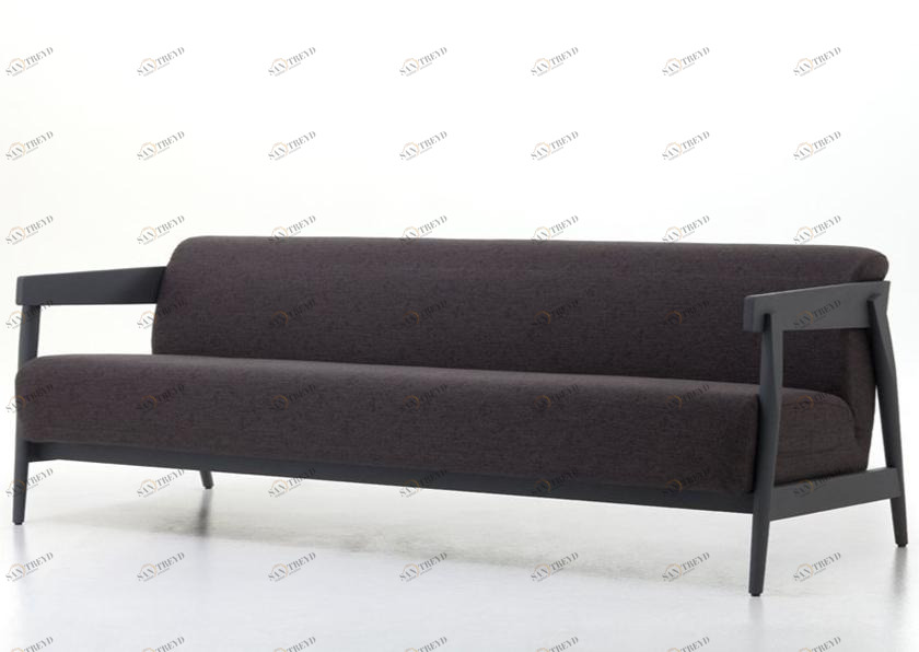 Gervasoni 3-х местный тканевый диван Brick sun-id-1480022