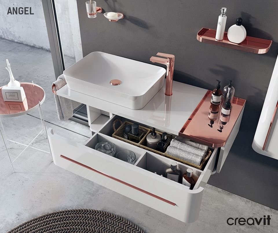 UL060-00CB00E-0000 Раковина UL060 мебельная (40*60 см) Creavit  - Вид №6