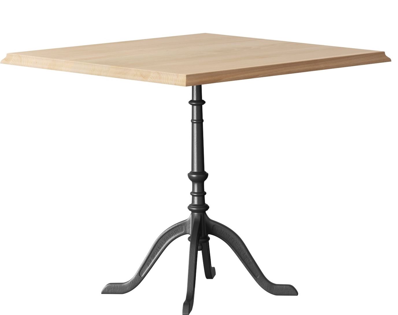 Квадратный стол из массива дерева со спицами horgenglarus GLORIA ARCH-00120274 - Вид №16