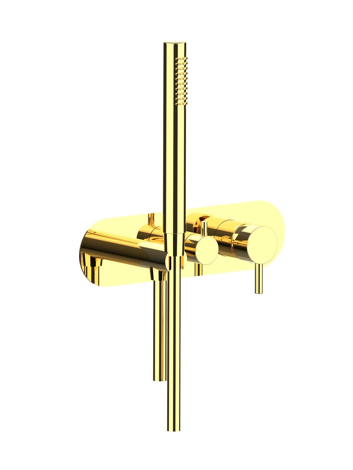 3 отверстия утопленный однорычажный смеситель для душа Rubinetterie Frattini Pepe XL ARCH-00143936 - Вид №1