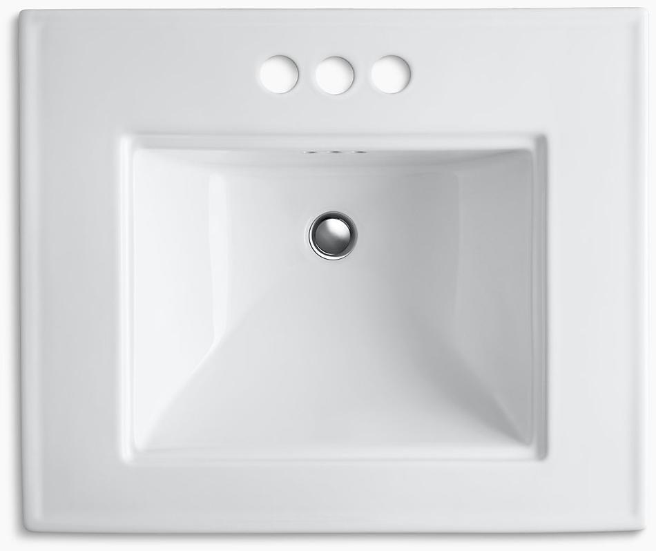 K-2344-4-96 Напольная раковина стоящая прямоугольная Kohler  - Вид №2