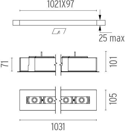 Flos Линейный световой профиль для точечных светильников Architectural collection - sistemi sun-id-1447089 - Вид №8