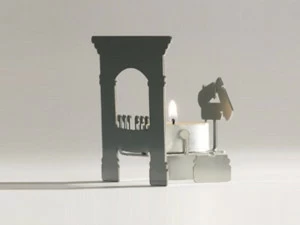 Movisi Подсвечник из нержавеющей стали