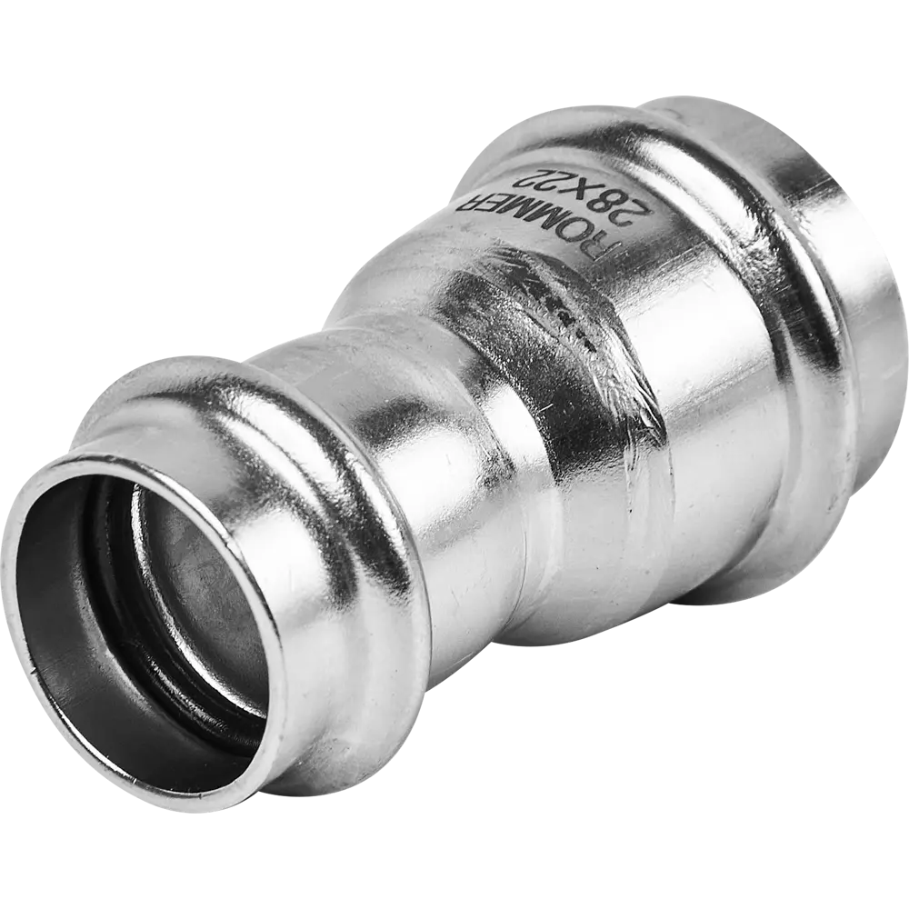 Муфта переходная Rommer 28x22 мм ВПр нержавеющая сталь 88011302 STLM-2206414 