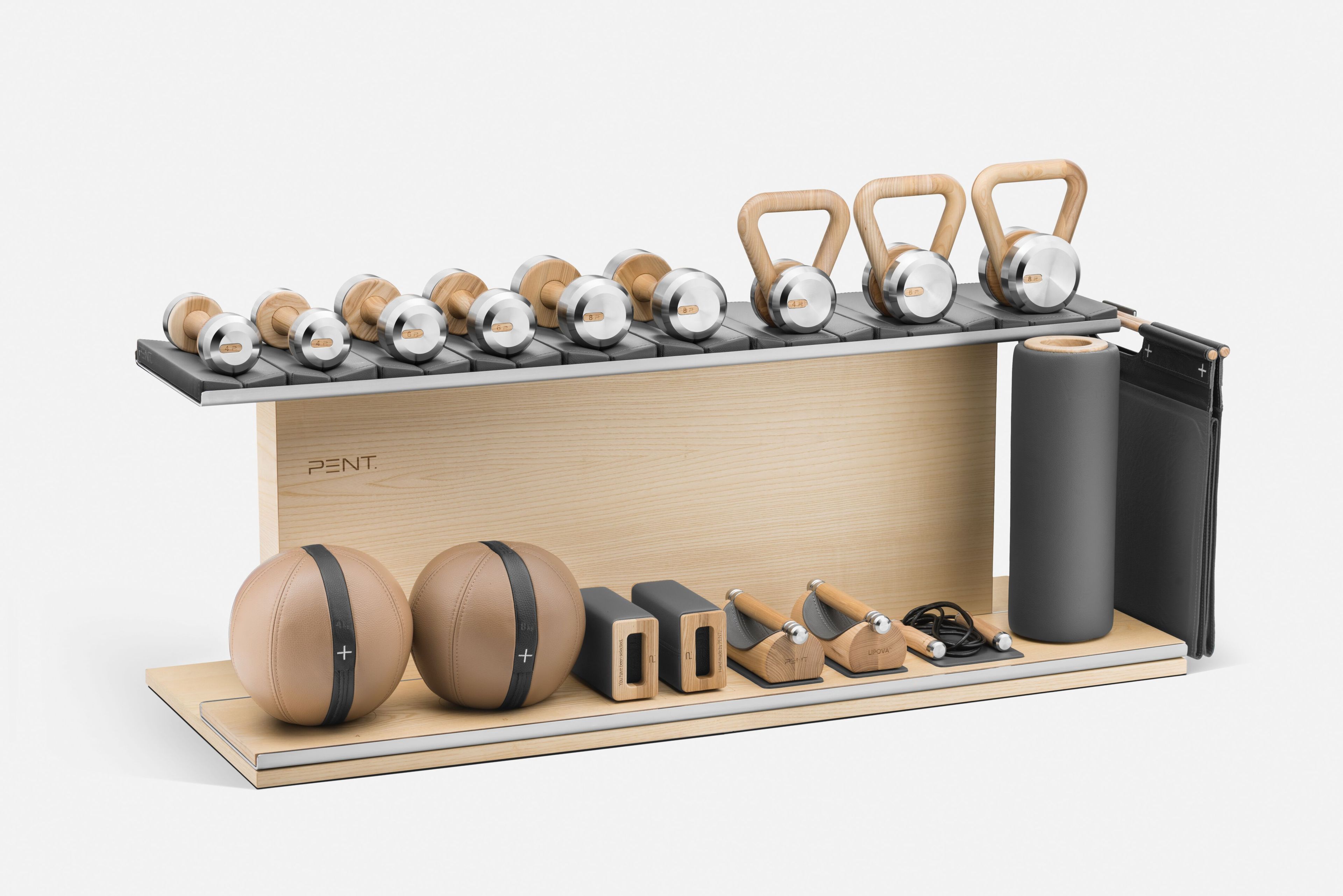 Оборудование для фитнеса из нержавеющей стали и дерева PENT ANA COMBO ARCH-00105027 - Вид №17