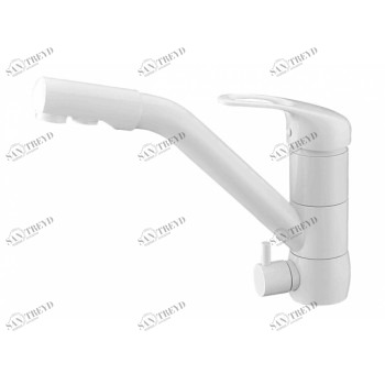 Zorg ZR 400 KF-12 White Смеситель для кухни Zorg 210х225 